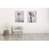 imageYihui Arts Farmhouse Rustic Wall Decor Canvas Wall Art Painting Pictures for Dinning RoomWindmill A