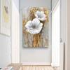 imageYihui Arts Wild Sunflower Wall Art Framed Painting Pictures With Gold Foil For Farmhouse Living Room DecorationLily Bouquet