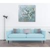 imageYihui Arts Wild Sunflower Wall Art Framed Painting Pictures With Gold Foil For Farmhouse Living Room DecorationPlum Blossom 1