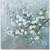 imageYihui Arts Wild Sunflower Wall Art Framed Painting Pictures With Gold Foil For Farmhouse Living Room DecorationPlum Blossom 1