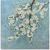 imageYihui Arts Wild Sunflower Wall Art Framed Painting Pictures With Gold Foil For Farmhouse Living Room DecorationPlum Blossom