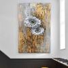 imageYihui Arts Wild Sunflower Wall Art Framed Painting Pictures With Gold Foil For Farmhouse Living Room DecorationWild Sunflower