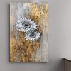 imageYihui Arts Wild Sunflower Wall Art Framed Painting Pictures With Gold Foil For Farmhouse Living Room DecorationWild Sunflower