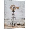 imageYihui Arts Farmhouse Rustic Wall Decor Canvas Wall Art Painting Pictures for Dinning RoomWindmill