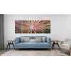 imageYihui Arts Abstract Metal Wall Arts Hand Crafted Aluminum Artwork Large Modern Wall Accent for Living Room Bedroom Kitchen DecorAbstract Lines