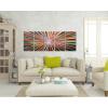 imageYihui Arts Abstract Metal Wall Arts Hand Crafted Aluminum Artwork Large Modern Wall Accent for Living Room Bedroom Kitchen DecorAbstract Lines