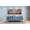 imageYihui Arts Abstract Metal Wall Arts Hand Crafted Aluminum Artwork Large Modern Wall Accent for Living Room Bedroom Kitchen DecorAbstract Lines