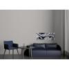 imageYihui Arts Abstract Metal Wall Arts Hand Crafted Aluminum Artwork Large Modern Wall Accent for Living Room Bedroom Kitchen DecorBlack White