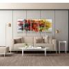 imageYihui Arts Abstract Metal Wall Arts Hand Crafted Aluminum Artwork Large Modern Wall Accent for Living Room Bedroom Kitchen DecorColor Abstract