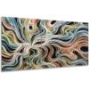 imageYihui Arts Abstract Metal Wall Arts Hand Crafted Aluminum Artwork Large Modern Wall Accent for Living Room Bedroom Kitchen DecorColorful Abstract
