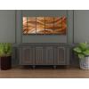 imageYihui Arts Abstract Metal Wall Arts Hand Crafted Aluminum Artwork Large Modern Wall Accent for Living Room Bedroom Kitchen DecorY024