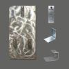 imageYihui Arts Abstract Metal Wall Arts Hand Crafted Aluminum Artwork Large Modern Wall Accent for Living Room Bedroom Kitchen DecorY024