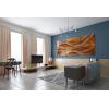 imageYihui Arts Abstract Metal Wall Arts Hand Crafted Aluminum Artwork Large Modern Wall Accent for Living Room Bedroom Kitchen DecorY024