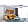 imageYihui Arts Abstract Metal Wall Arts Hand Crafted Aluminum Artwork Large Modern Wall Accent for Living Room Bedroom Kitchen DecorY024