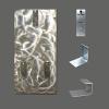 imageYihui Arts Abstract Metal Wall Arts Hand Crafted Aluminum Artwork Large Modern Wall Accent for Living Room Bedroom Kitchen DecorY063