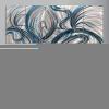 imageYihui Arts Abstract Metal Wall Arts Hand Crafted Aluminum Artwork Large Modern Wall Accent for Living Room Bedroom Kitchen DecorY411