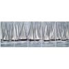 imageYihui Arts Large HandCrafted 3D Aluminum Metal Wall Art  Abstract Sun Artwork with Soft Color for Living Room Bedroom Over Bed DecorYMX491