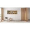 imageYihui Arts Large HandCrafted 3D Aluminum Metal Wall Art  Abstract Sun Artwork with Soft Color for Living Room Bedroom Over Bed DecorYMX492