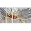 imageYihui Arts Large HandCrafted 3D Aluminum Metal Wall Art  Abstract Sun Artwork with Soft Color for Living Room Bedroom Over Bed DecorYMX494