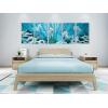 imageYihui Arts Metal Wall Art  Silver Sea Waves 3D Sculpture 5 Piece Hand Crafted Aluminum Coastal Artwork for Large Abstract Living Room Bedroom Bathroom Decor  BlueJelly Fish