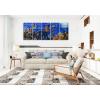 imageYihui Arts Metal Wall Art  Silver Sea Waves 3D Sculpture 5 Piece Hand Crafted Aluminum Coastal Artwork for Large Abstract Living Room Bedroom Bathroom Decor  BlueFish