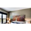 imageYihui Arts Tree Metal Wall Art For Living Room Black Grey Silver Color Pictuers For DecorA Red