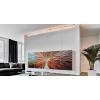 imageYihui Arts Tree Metal Wall Art For Living Room Black Grey Silver Color Pictuers For DecorA Red