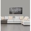 imageYihui Arts Tree Metal Wall Art For Living Room Black Grey Silver Color Pictuers For DecorBlack Tree