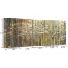 imageYihui Arts Tree Metal Wall Art For Living Room Black Grey Silver Color Pictuers For DecorGold Tree