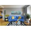 imageYihui Arts Tree Metal Wall Art For Living Room Black Grey Silver Color Pictuers For DecorTeal Tree