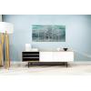 imageYihui Arts Tree Metal Wall Art For Living Room Black Grey Silver Color Pictuers For DecorTeal Tree