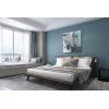 imageYihui Arts Contemporary Abstract Living Room Wall Art Hand Painted Modern Teal Color Canvas Painting Pictures for Bedroom Bathroom DecorSquare Arts