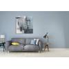 imageYihui Arts Contemporary Abstract Living Room Wall Art Hand Painted Modern Teal Color Canvas Painting Pictures for Bedroom Bathroom DecorSquare Arts