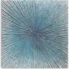 imageYihui Arts Contemporary Abstract Living Room Wall Art Hand Painted Modern Teal Color Canvas Painting Pictures for Bedroom Bathroom DecorTeal Art