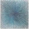 imageYihui Arts Contemporary Abstract Living Room Wall Art Hand Painted Modern Teal Color Canvas Painting Pictures for Bedroom Bathroom DecorTeal Art