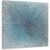 imageYihui Arts Contemporary Abstract Living Room Wall Art Hand Painted Modern Teal Color Canvas Painting Pictures for Bedroom Bathroom DecorTeal Art