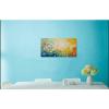 imageYihui Arts 3D White Flower Canvas Wall Art Hand Painted Grey Paintings Vertical Artwork for Living Room Bedroom Hallway DecorationColorful Flower