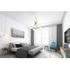 imageYihui Arts 3D White Flower Canvas Wall Art Hand Painted Grey Paintings Vertical Artwork for Living Room Bedroom Hallway DecorationFlower Garden