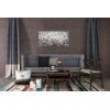 imageYihui Arts 3D White Flower Canvas Wall Art Hand Painted Grey Paintings Vertical Artwork for Living Room Bedroom Hallway DecorationWhite Floral