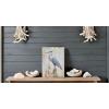 imageYihui Arts Bird Canvas Wall Art  Heron Painting with Gold Foil for Farmhouse Living Room DecorHeron with Gold