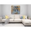 imageYihui Arts Canvas Wall Art Daisy White Bloosom Flowers Artwork Painting Prints Modern Floral Picture Framed for Bedroom Kitchen Dinning Room Office Home DecorGrey Rose