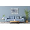 imageYihui Arts Abstract Sunshine Wall Art  HandPainted Square Painting for Office Hallway Fireplace Decor with Stunning Artwork and PicturesBlue Abstract