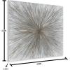 imageYihui Arts Abstract Sunshine Wall Art  HandPainted Square Painting for Office Hallway Fireplace Decor with Stunning Artwork and PicturesSunshine