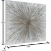 imageYihui Arts Abstract Sunshine Wall Art  HandPainted Square Painting for Office Hallway Fireplace Decor with Stunning Artwork and PicturesSunshine