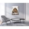 imageYihui Arts Famrhouse Wall Art with Textured Old Barn Paintings Modern Abstract Rustic Artwork for Living Room Bedroom BathroomBrown Barn