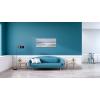 imageYihui Arts Beach Canvas Wall Art with Textured Beautiful Ocean Paintings Modern Abstract Coastal Artwork with Happy Bird Picturs for Living Room Bedroom Kitchen DecorBlue Beach