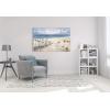 imageYihui Arts Beach Canvas Wall Art with Textured Beautiful Ocean Paintings Modern Abstract Coastal Artwork with Happy Bird Picturs for Living Room Bedroom Kitchen DecorBeach