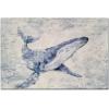 imageYihui Arts Beach Canvas Wall Art with Textured Beautiful Ocean Paintings Modern Abstract Coastal Artwork with Happy Bird Picturs for Living Room Bedroom Kitchen DecorDolphin