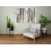 imageYihui Arts Abstract Canvas Wall Art Pictures Thick Texture Grey with Gold Foil Paintings Hand Painted by Professional Artist For Dinning Room DecorationGrey 2