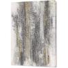 imageYihui Arts Abstract Canvas Wall Art Pictures Thick Texture Grey with Gold Foil Paintings Hand Painted by Professional Artist For Dinning Room DecorationGrey 1